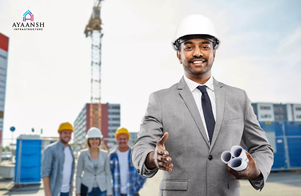 Commercial Construction Company in Visakhapatnam with a Project Management Team.
