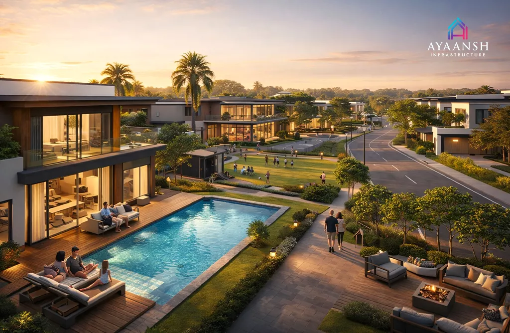 Luxury Gated Community Villas in Vizag with Modern Amenities and a Family-Friendly Living Environment.