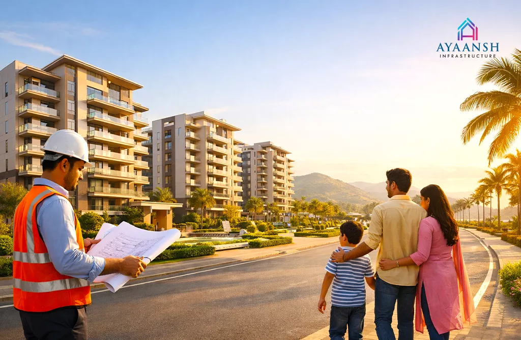 Modern Apartment Project in Vizag Developed by Trusted Residential Builders.