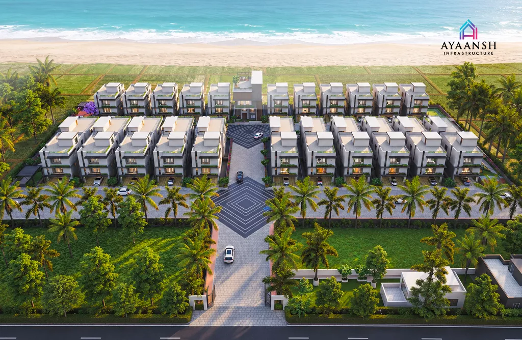 Modern Beachfront Villas in Vizag Built with Coastal‑Ready Design.