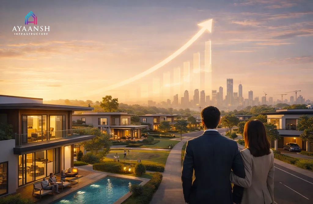 Premium Villas in Vizag with a Rising Property Value Trend Highlighting Real Estate Investment Potential.