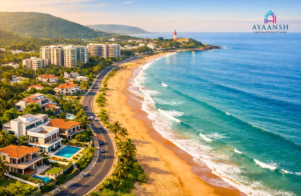 Vizag Coastal Skyline Shows Rapid Real Estate Development.