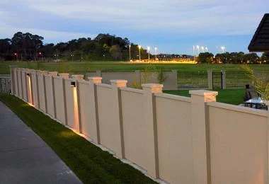 Modern Construction Company with Compound Wall